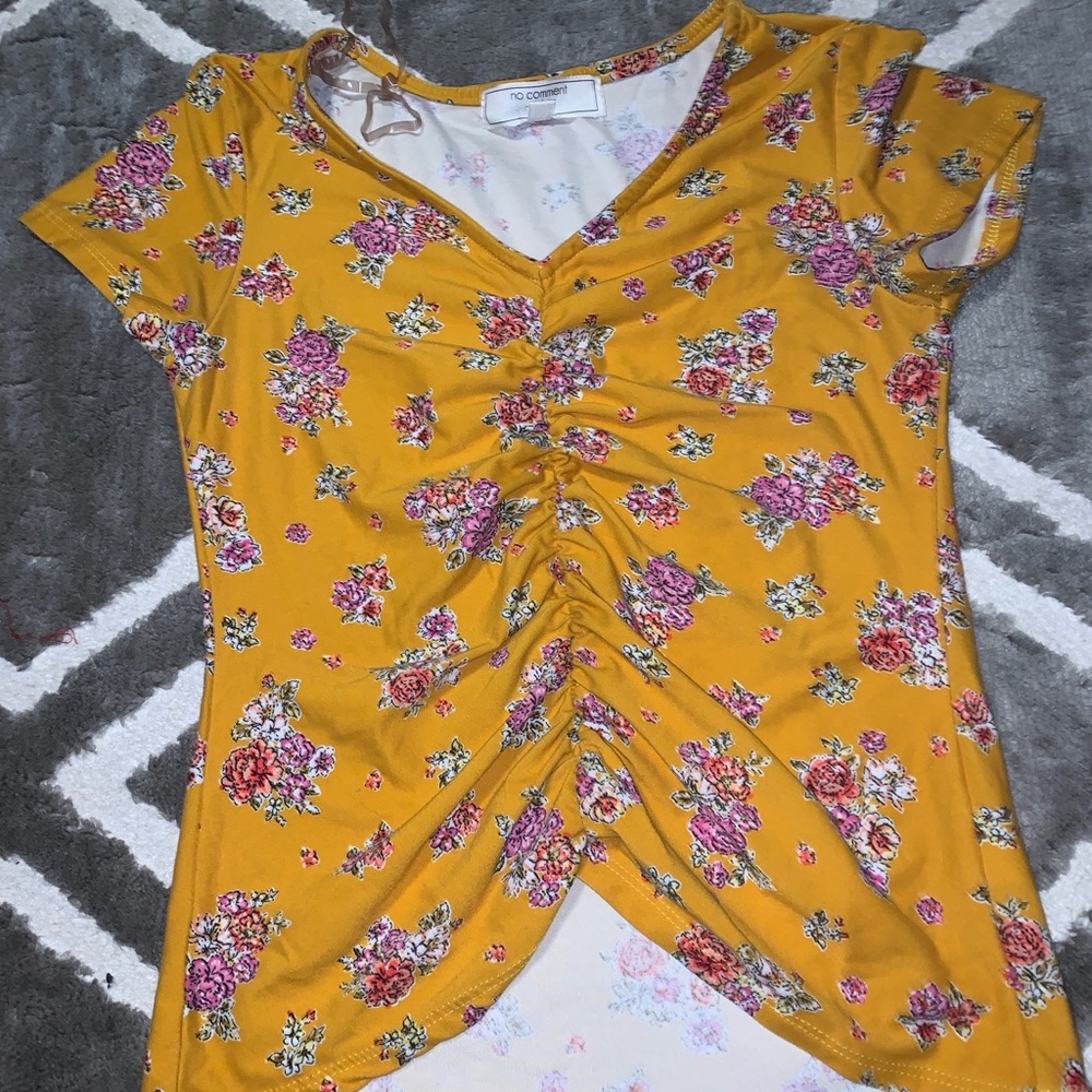 Yellow shirt